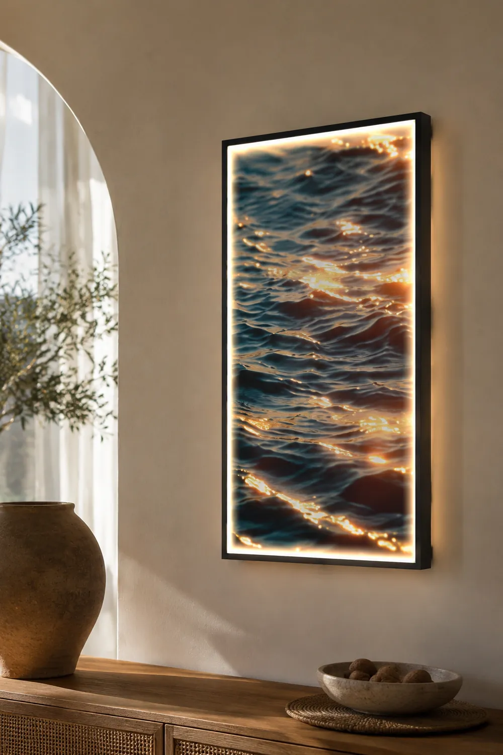 Velia Wandmalerei Lampe Dekorativelampe, 3 Stil - Lumpaz