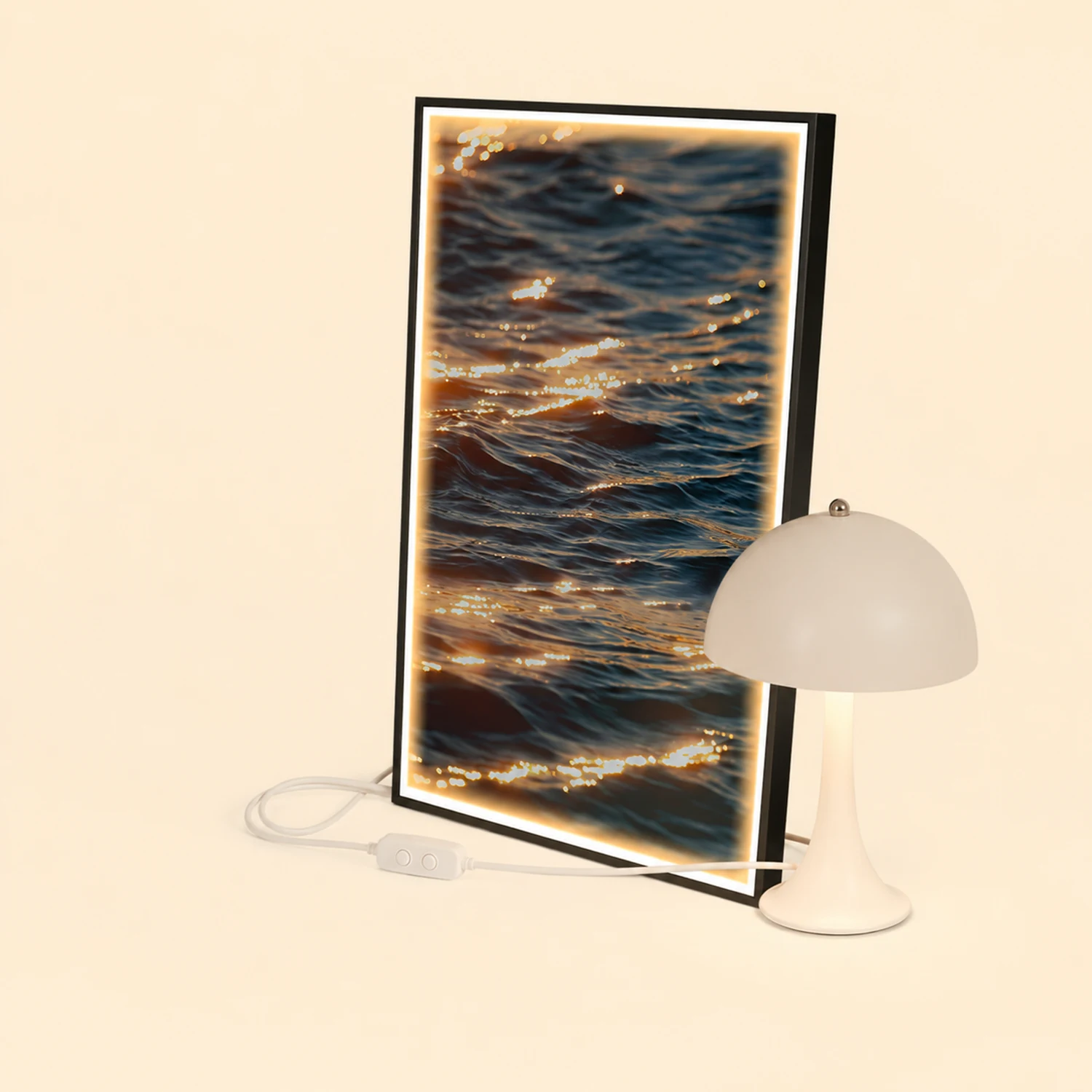 Velia Wandmalerei Lampe Dekorativelampe, 3 Stil - Lumpaz