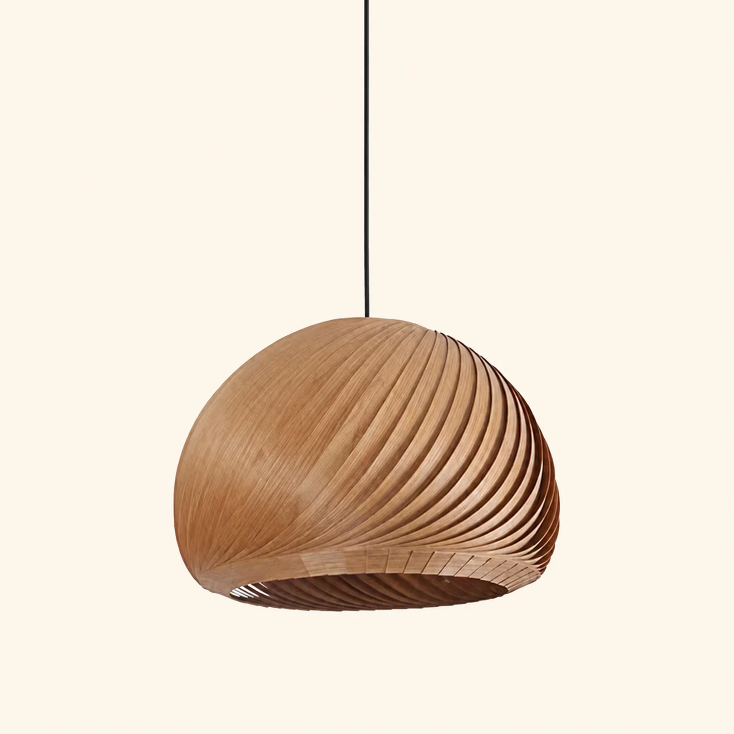 Ozawa Holz Pendelleuchte 2 Farbe, ∅40/50cm - Lumpaz