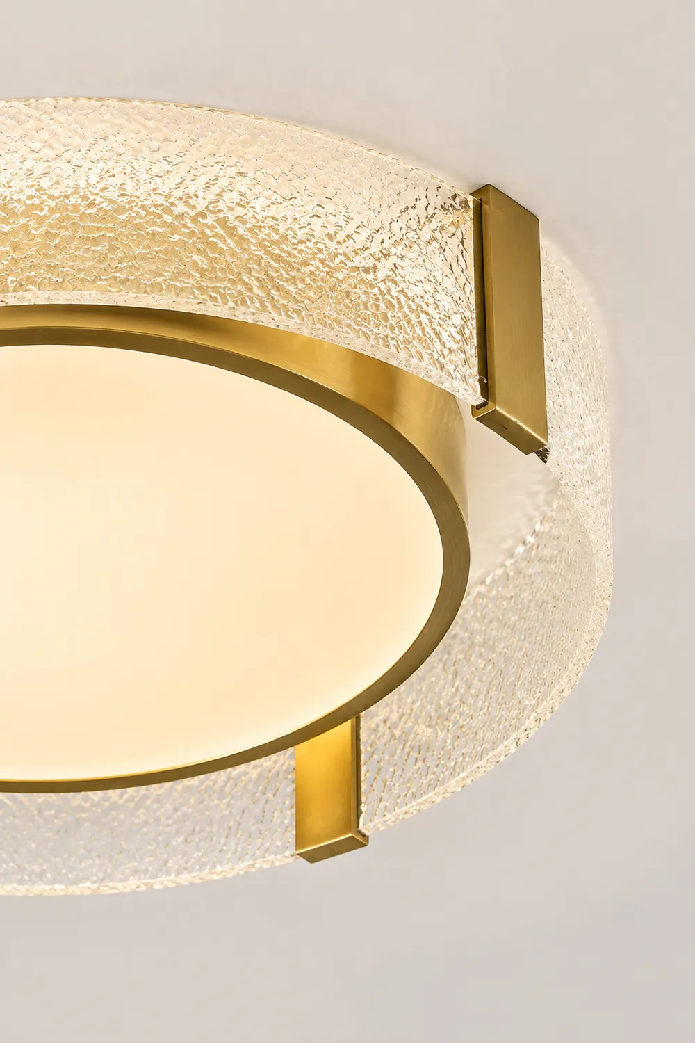 Quinn Deckenleuchte, Kupfer & Glas, ∅40/50/60cm - Lumpaz