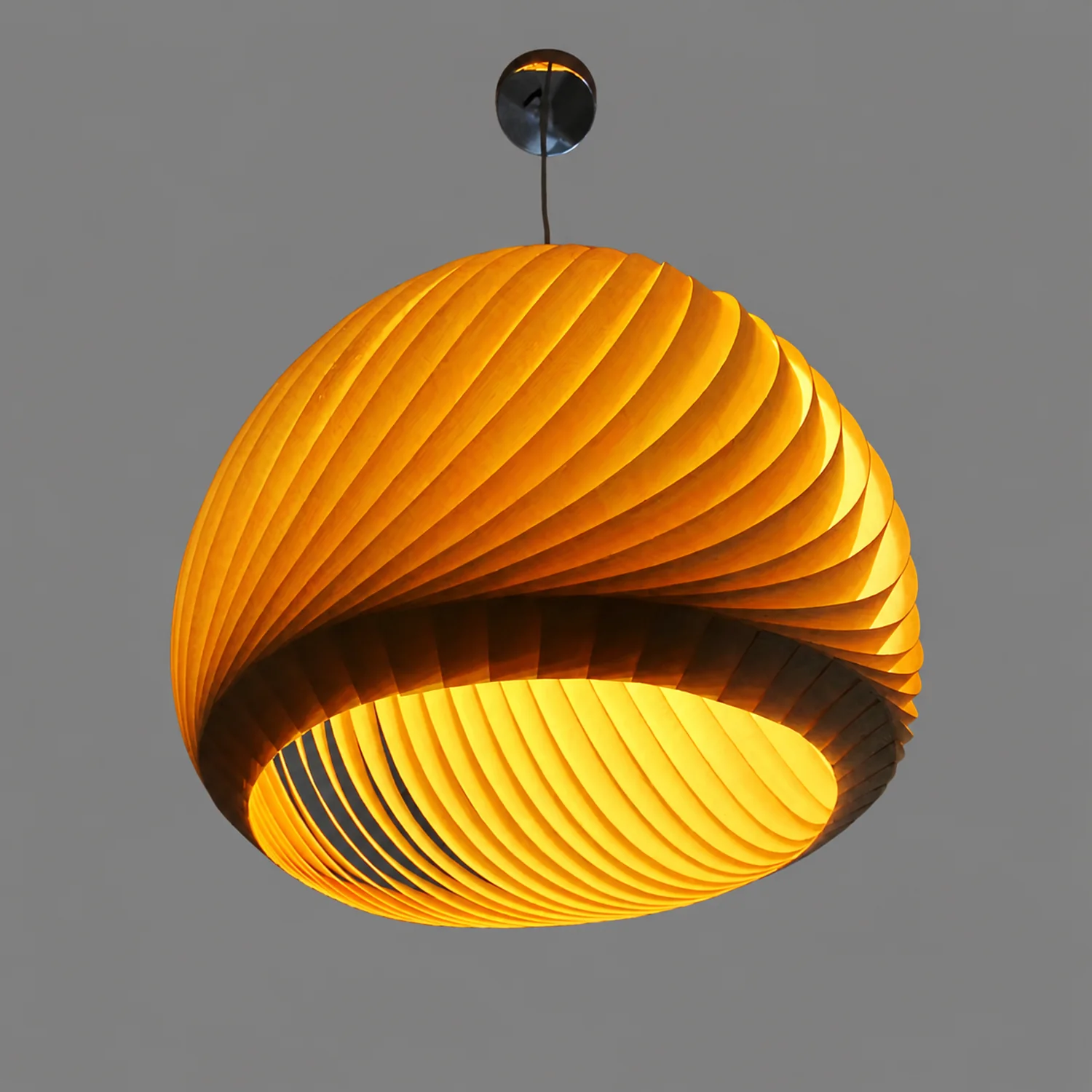 Ozawa Holz Pendelleuchte 2 Farbe, ∅40/50cm - Lumpaz