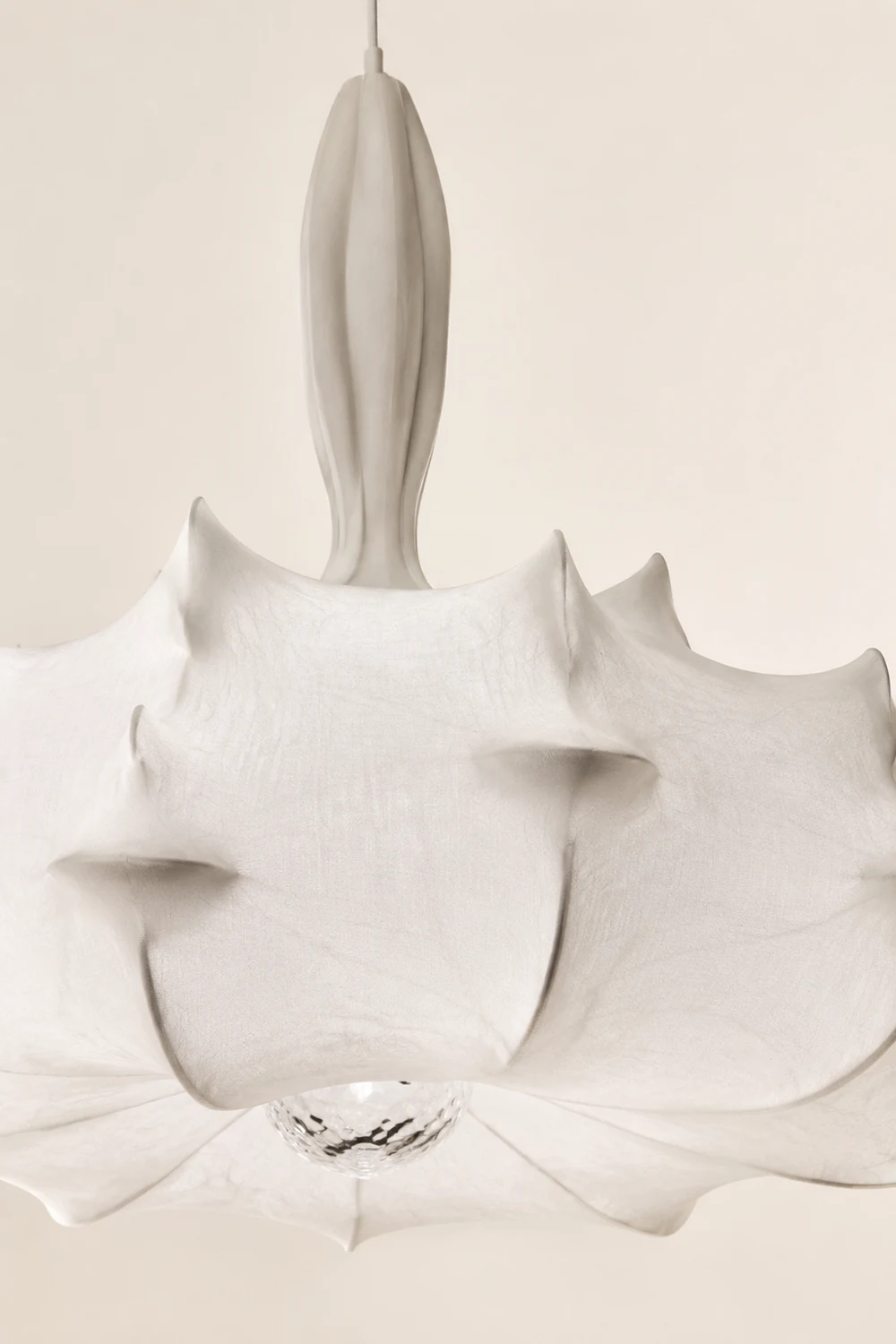 Renée Pendelleuchte, Kunstseide, ∅60cm - Lumpaz