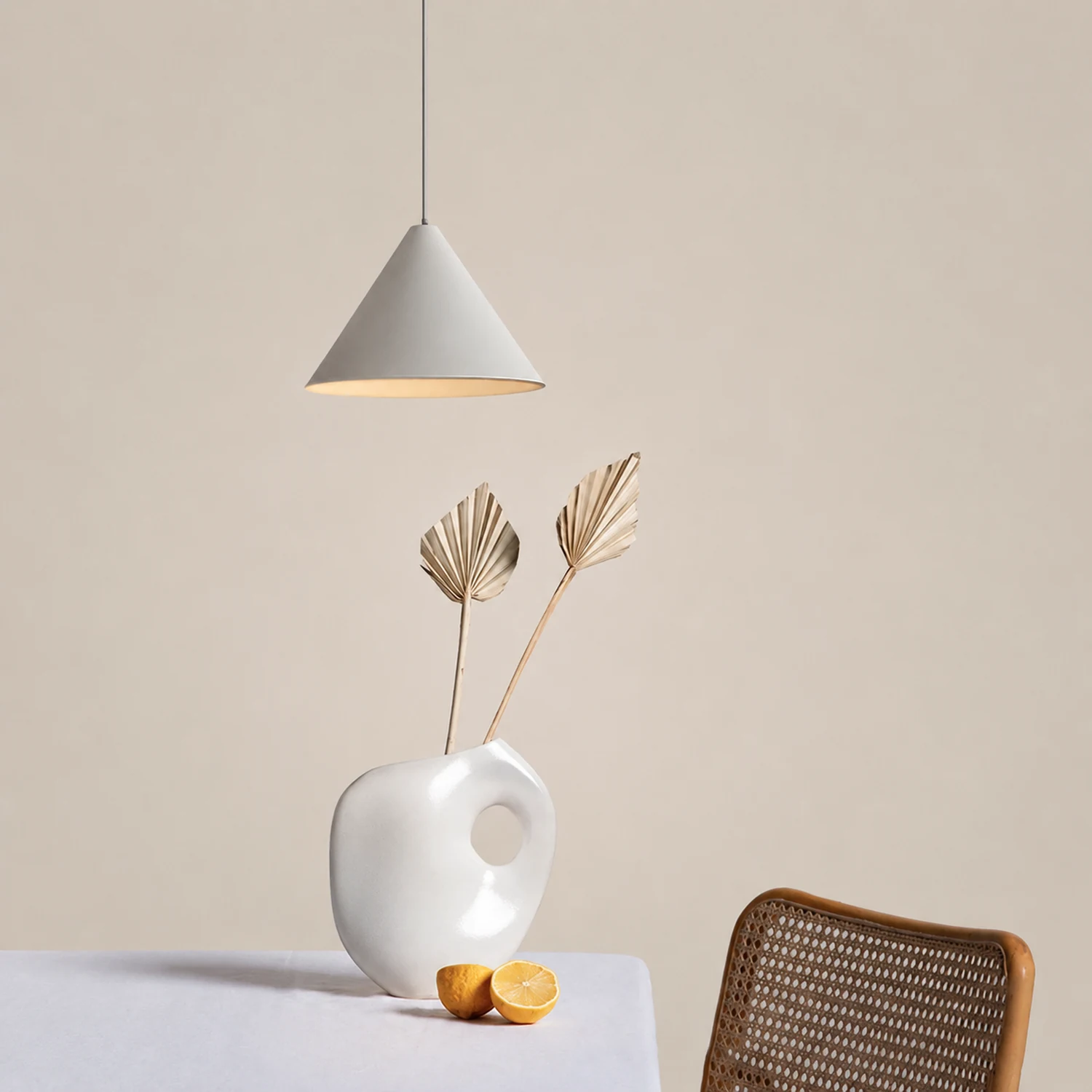 Carins Pendelleuchte 3 Farbtemperaturen schaltbar, ∅25/30CM - Lumpaz