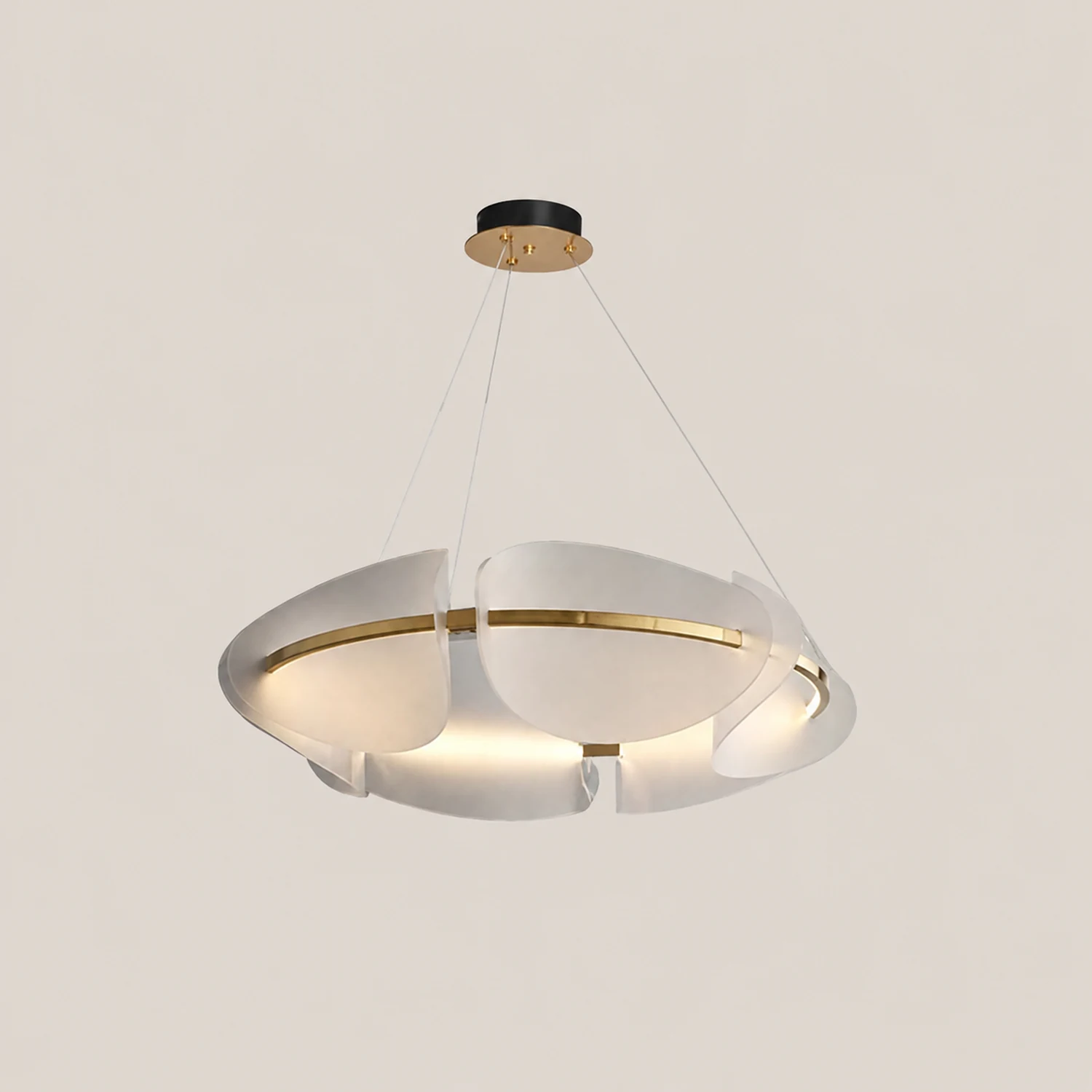 Bella Pendelleuchte Farbtemperatur schaltbar, ∅60/80cm - Lumpaz
