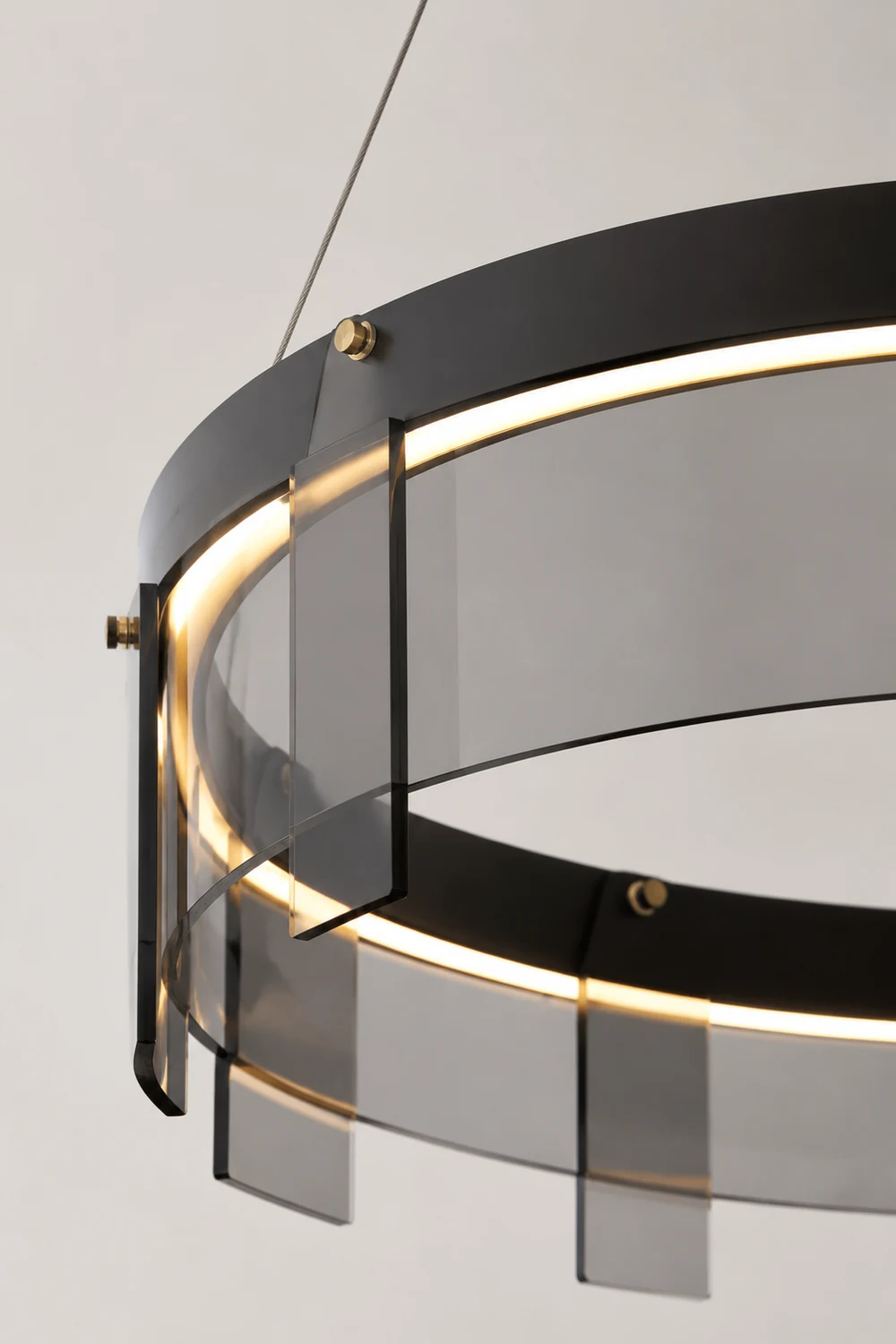 Evette Pendelleuchte Farbtemperatur umschaltbar, ∅60/80/100cm - Lumpaz