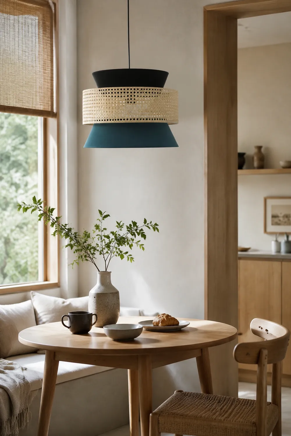 Ritta Pendelleuchte, Dunkelgrün, ∅40/50/60cm - Lumpaz