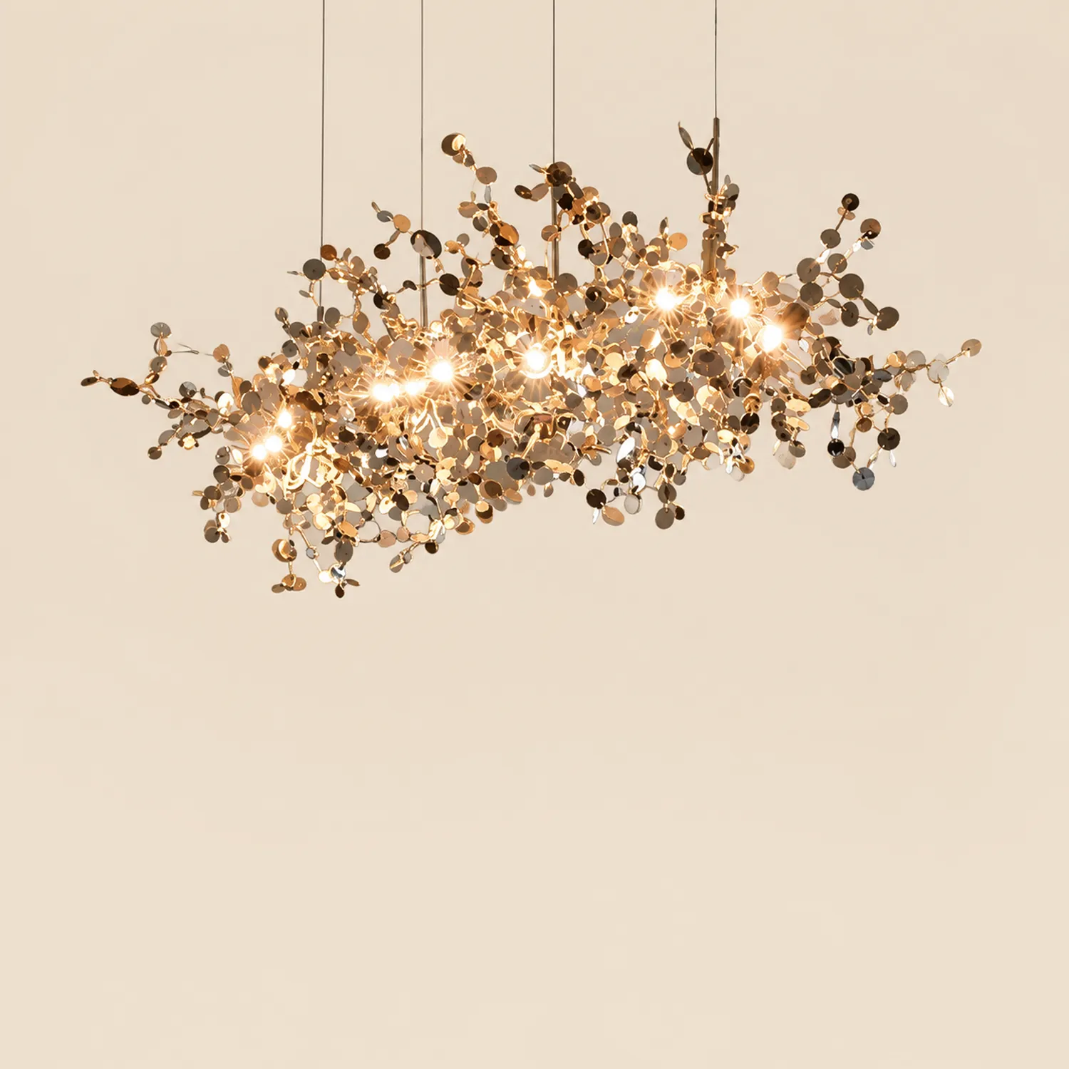 Ophelia Cluster Pendelleuchte 2 Farbe, 1/3/4 Kopf - Lumpaz