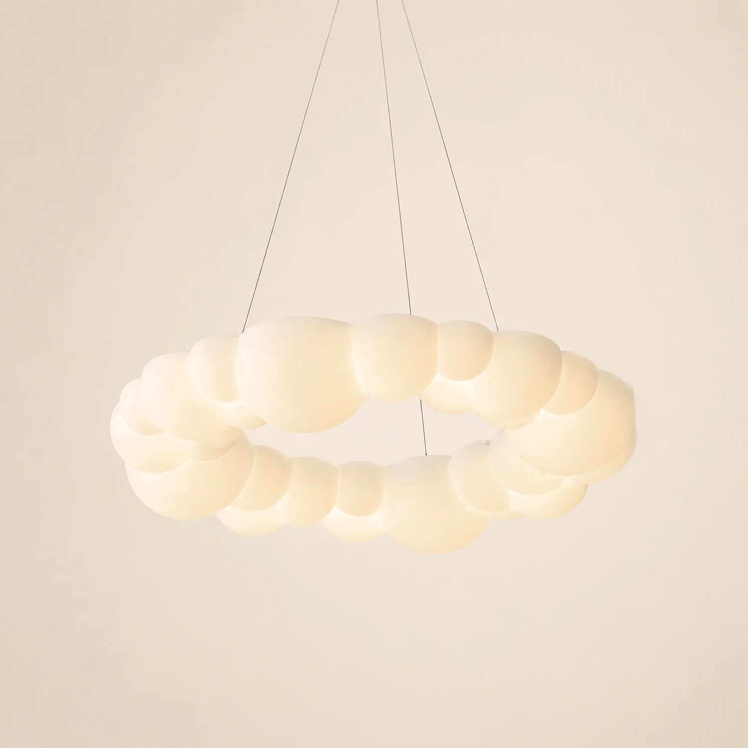 Quinn Pendelleuchte & Deckenleuchte Fernbedienung Dimmbar, Dia49cm - Lumpaz
