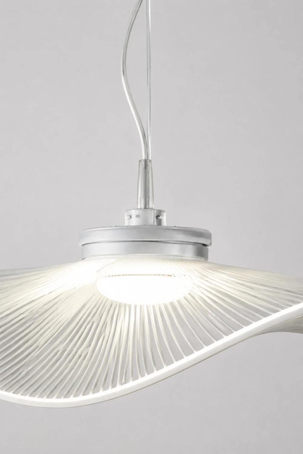 Carins Lotusform Pendelleuchte Farbtemperatur umschaltbar, ∅40/50/60cm - Lumpaz
