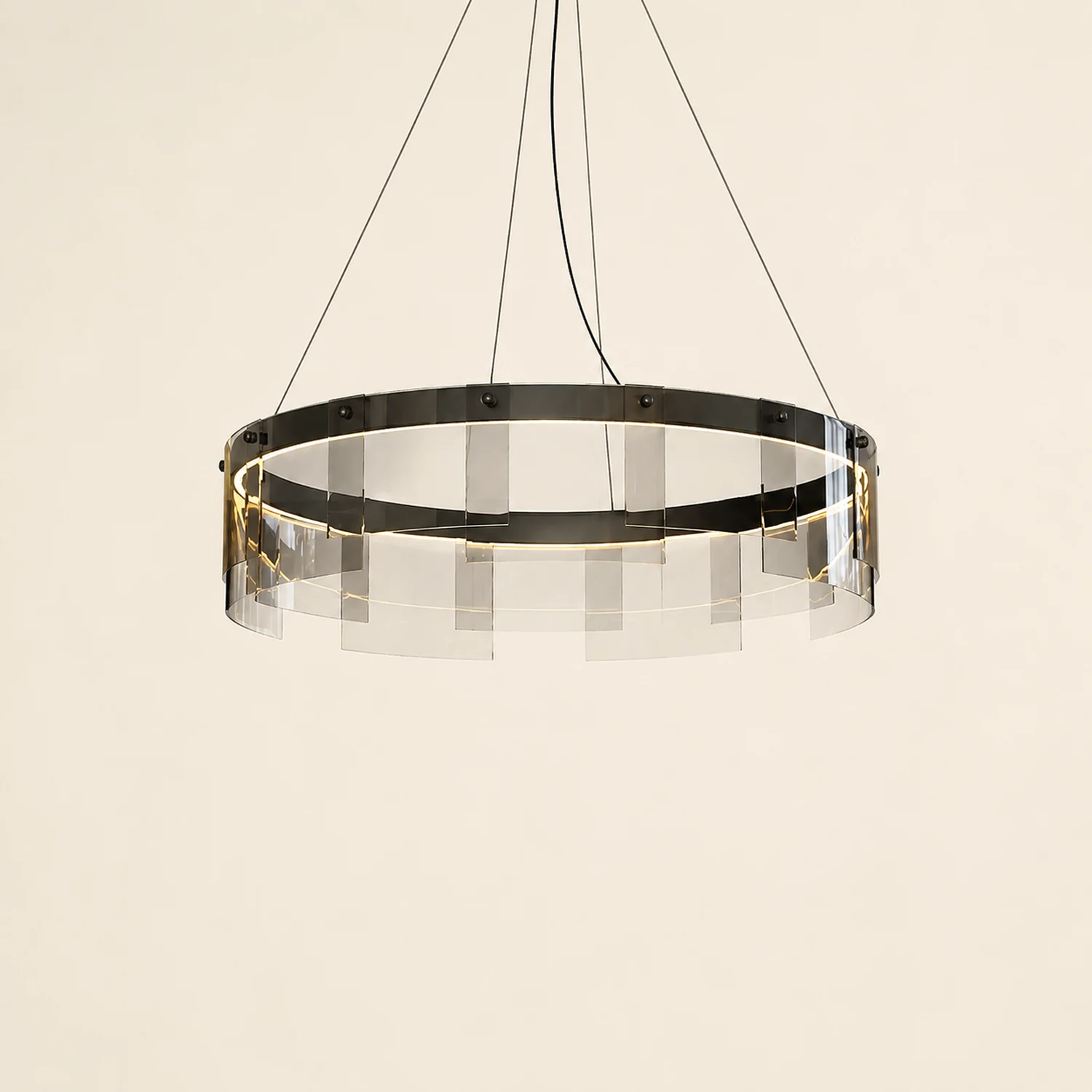 Evette Pendelleuchte Farbtemperatur umschaltbar, ∅60/80/100cm - Lumpaz
