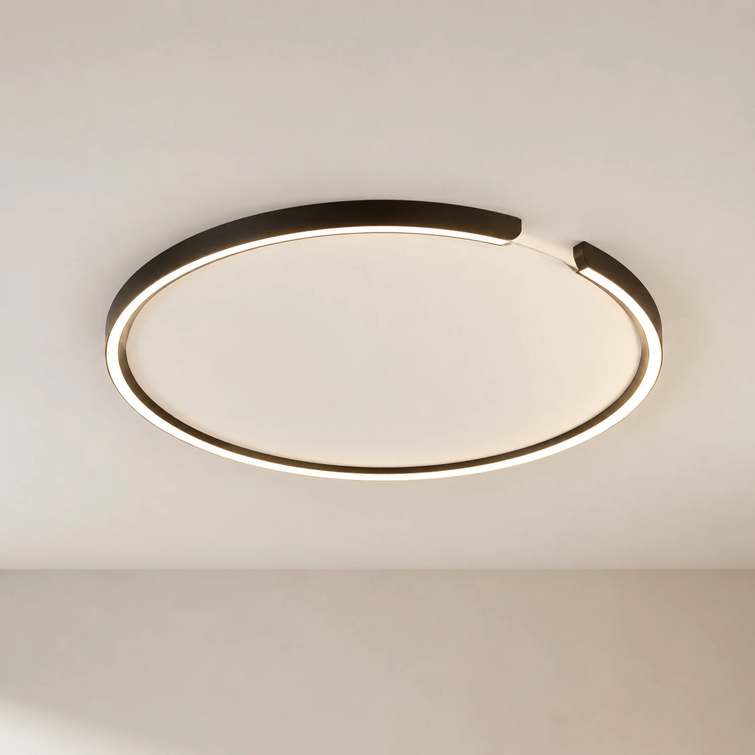 Edge Ring Unterputz-Deckenleuchte, 3 Farbtemperatur schaltbar, ∅40/50CM - Lumpaz