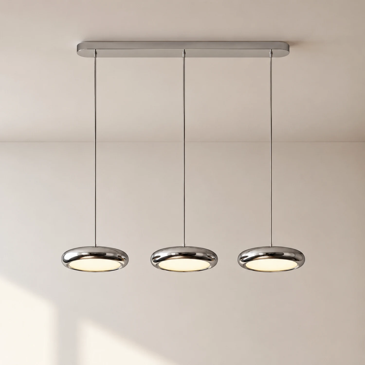 Welsh Cluster Pendelleuchte Farbtemperatur umschaltbar, 1/3 Kopf 3 Farbe - Lumpaz