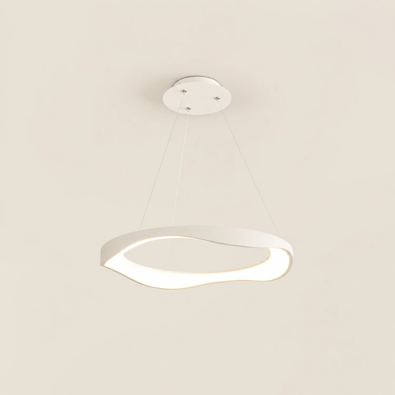 Arisha Pendelleuchte Farbtemperatur umschaltbar, 1/2/3 Ring - Lumpaz