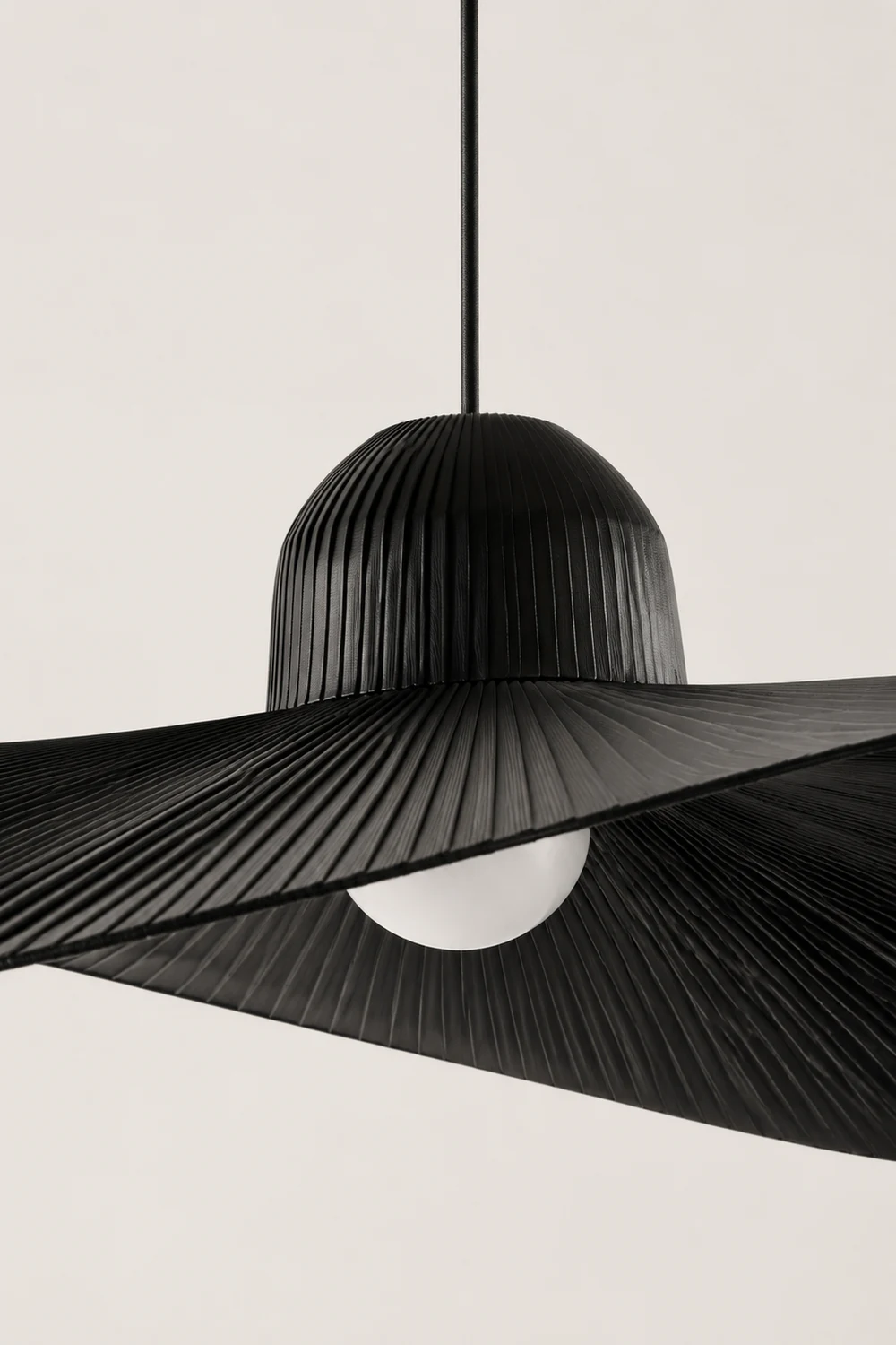 Renée Pendelleuchte 2 Farbe, Stoffe, ∅60/80cm - Lumpaz