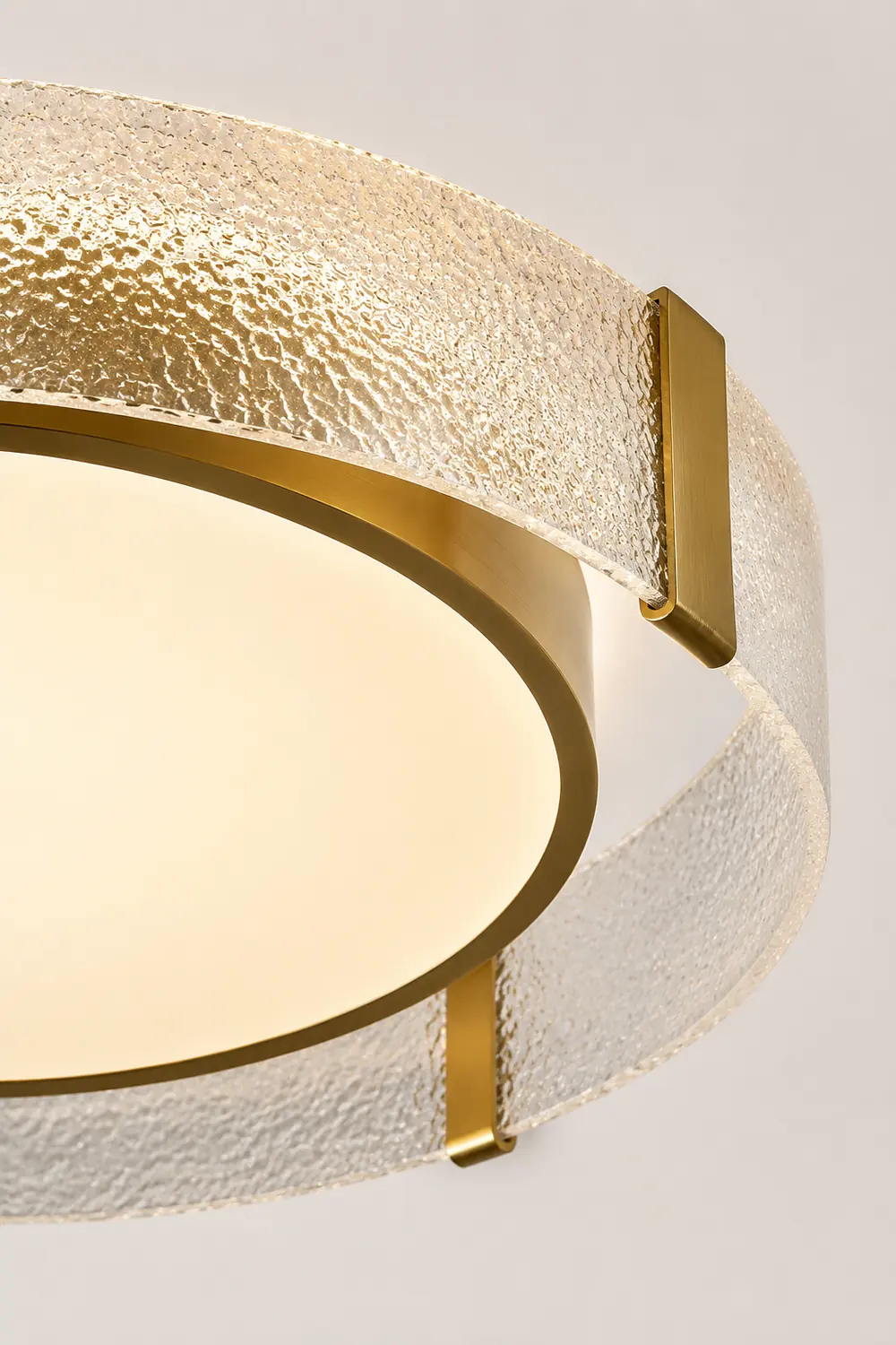 Quinn Deckenleuchte, Kupfer & Glas, ∅40/50/60cm - Lumpaz