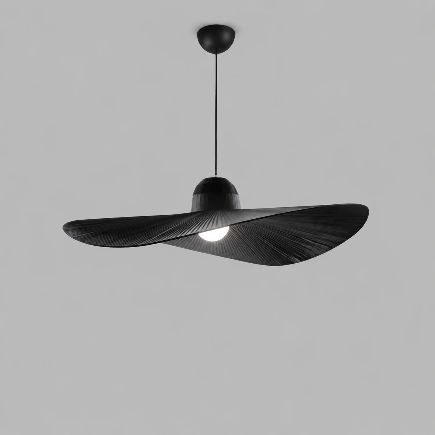 Renée Pendelleuchte 2 Farbe, Stoffe, ∅60/80cm - Lumpaz