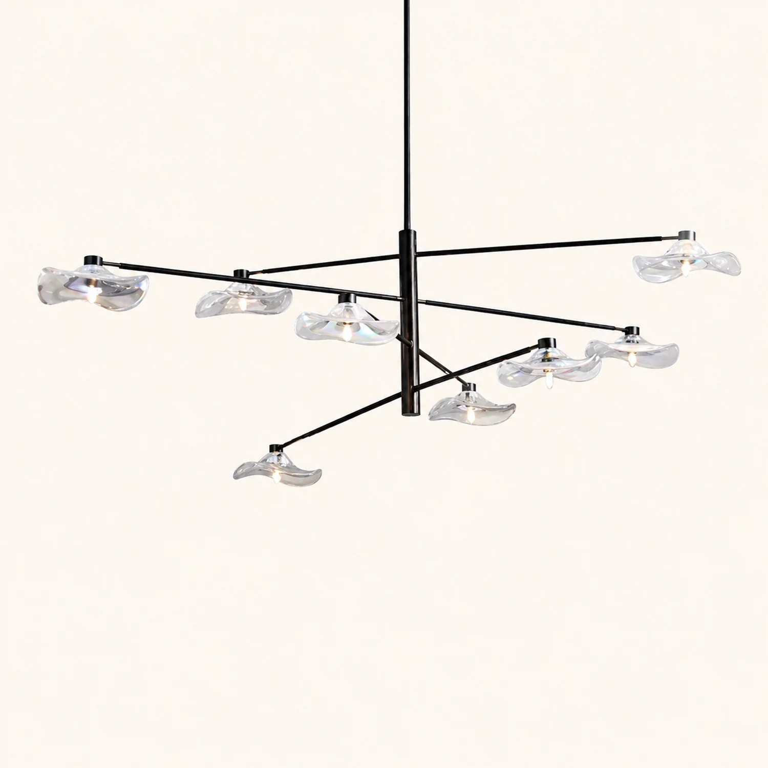 Carins Pendelleuchte 2 Farbe, 6/8 -flammig - Lumpaz