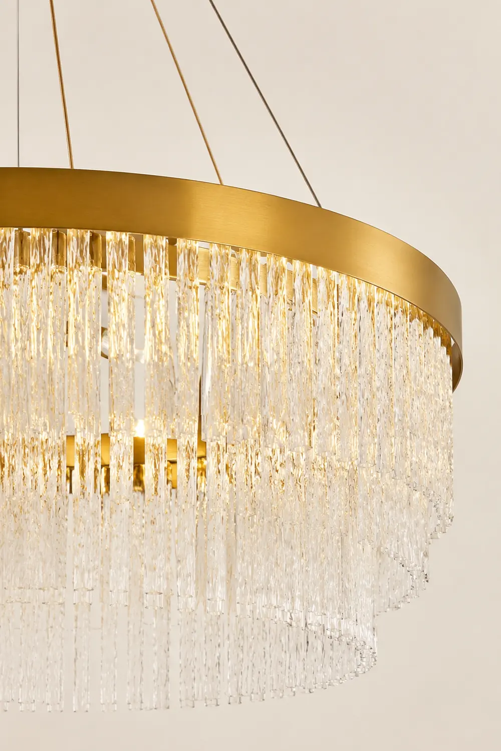 Colon Quasten Pendelleuchte Farbtemperatur umschaltbar, ∅40/60/80/100cm - Lumpaz