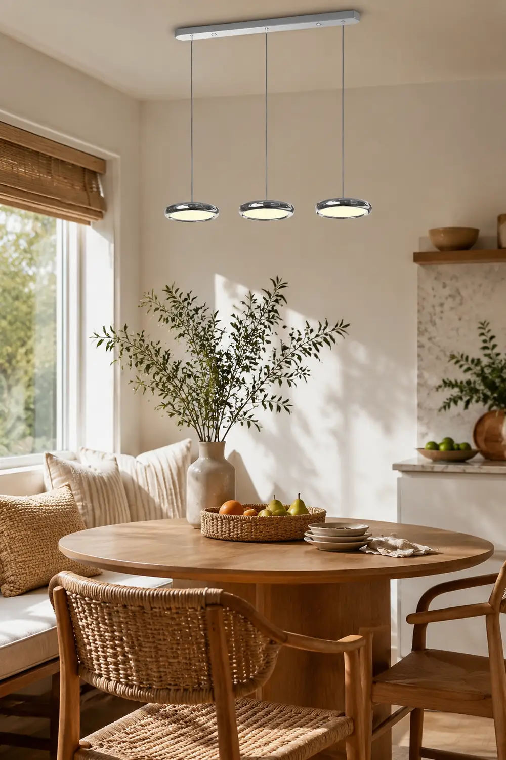 Welsh Cluster Pendelleuchte Farbtemperatur umschaltbar, 1/3 Kopf 3 Farbe - Lumpaz