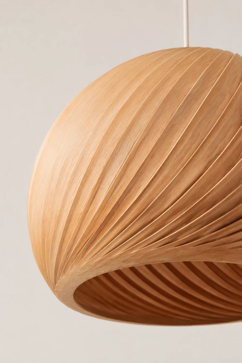 Ozawa Holz Pendelleuchte 2 Farbe, ∅40/50cm - Lumpaz