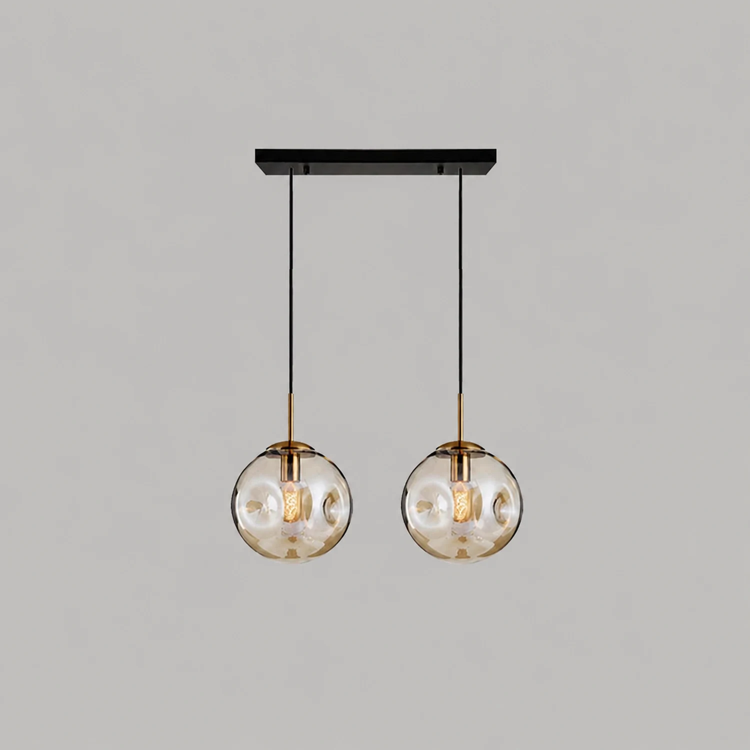 Hailie Cluster Pendelleuchte 2 Farbe, 1/2 Kopf - Lumpaz