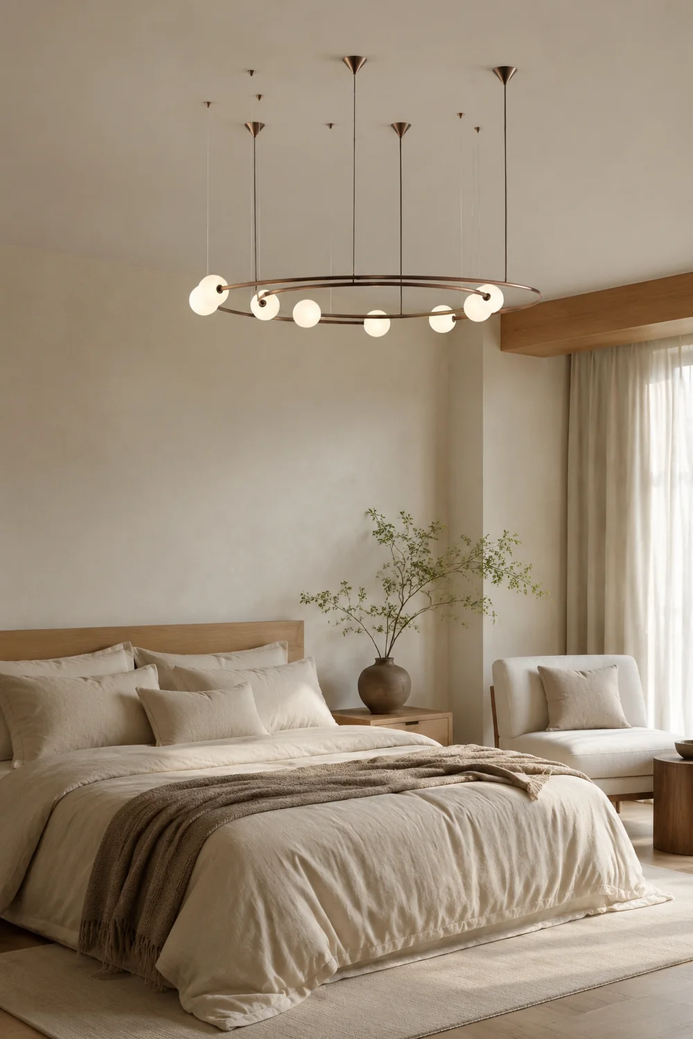 Valentina Pendelleuchte 2 Farbe, ∅80cm - Lumpaz