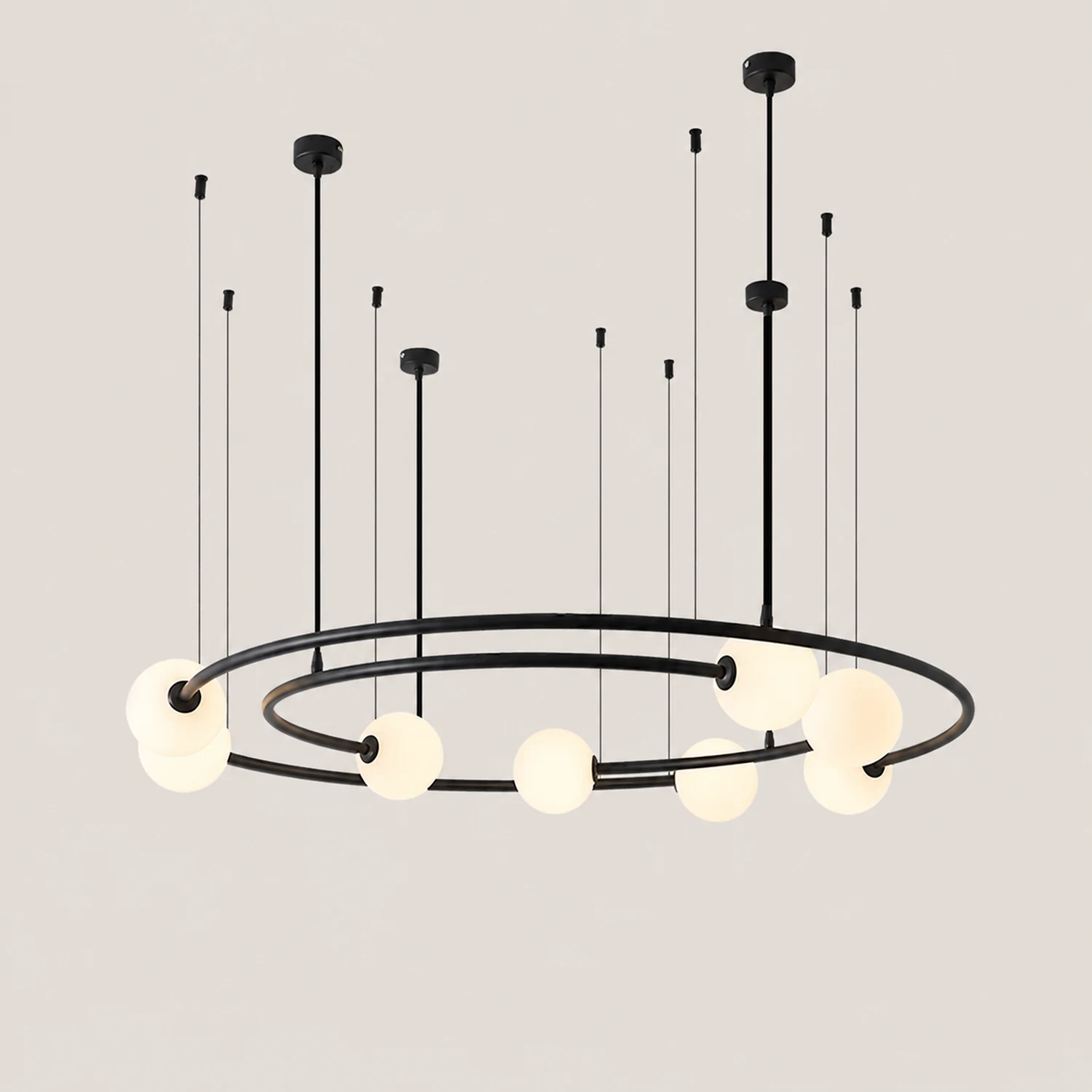 Valentina Pendelleuchte 2 Farbe, ∅80cm - Lumpaz