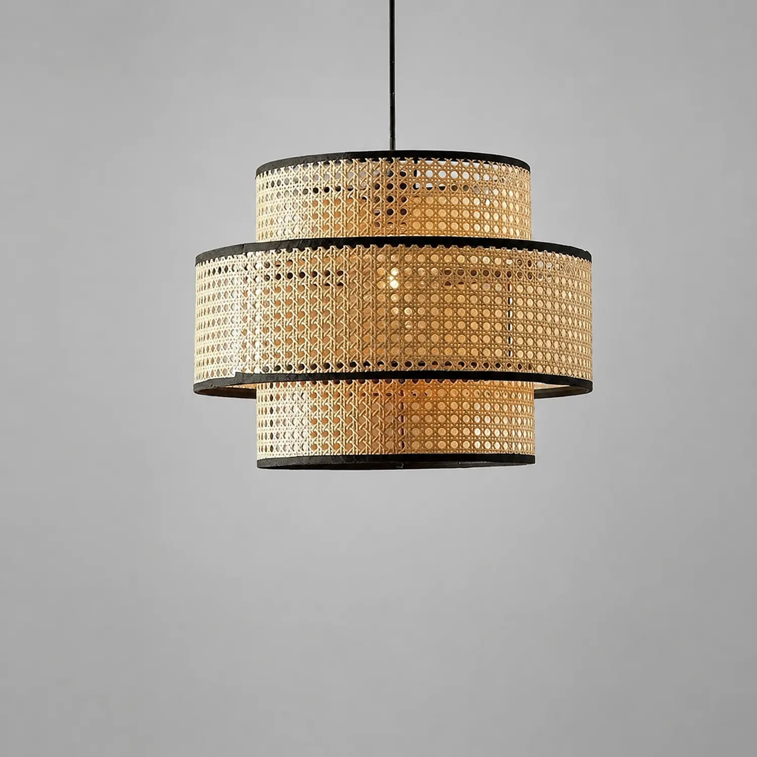 Ritta Pendelleuchte, dreilagig, ∅40/50/60cm - Lumpaz