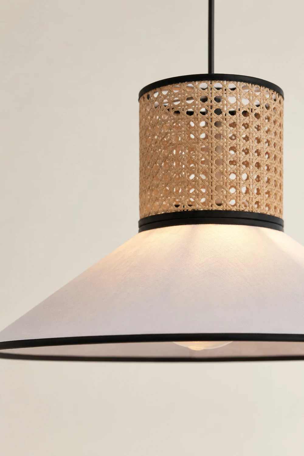 Ritta Pendelleuchte, Weiß, Durchmesser30/40/50cm - Lumpaz