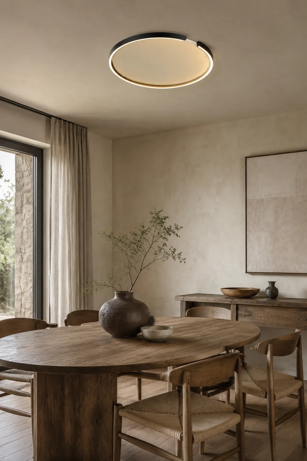 Edge Ring Unterputz-Deckenleuchte, 3 Farbtemperatur schaltbar, ∅40/50CM - Lumpaz