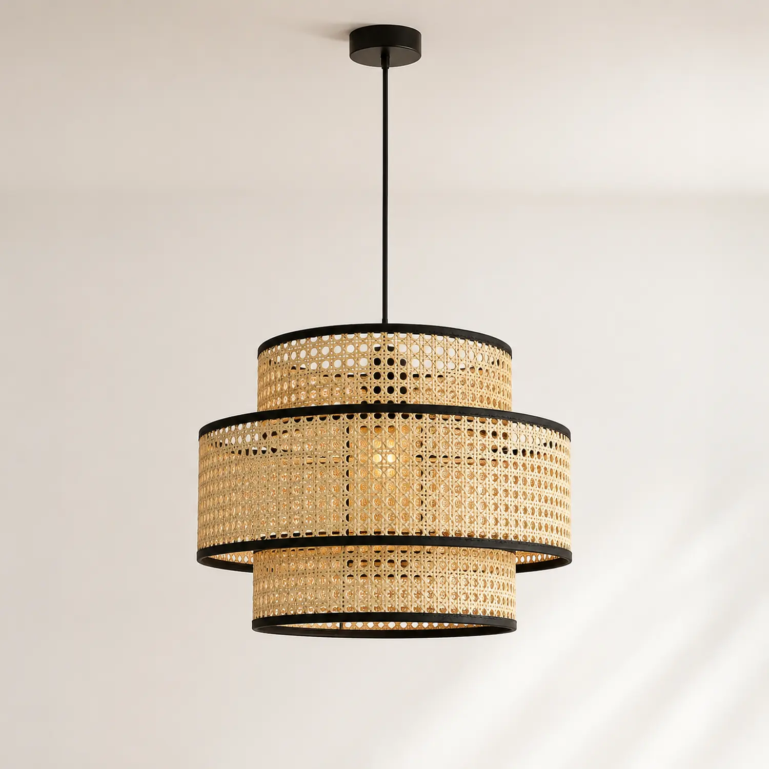 Ritta Pendelleuchte, dreilagig, ∅40/50/60cm - Lumpaz