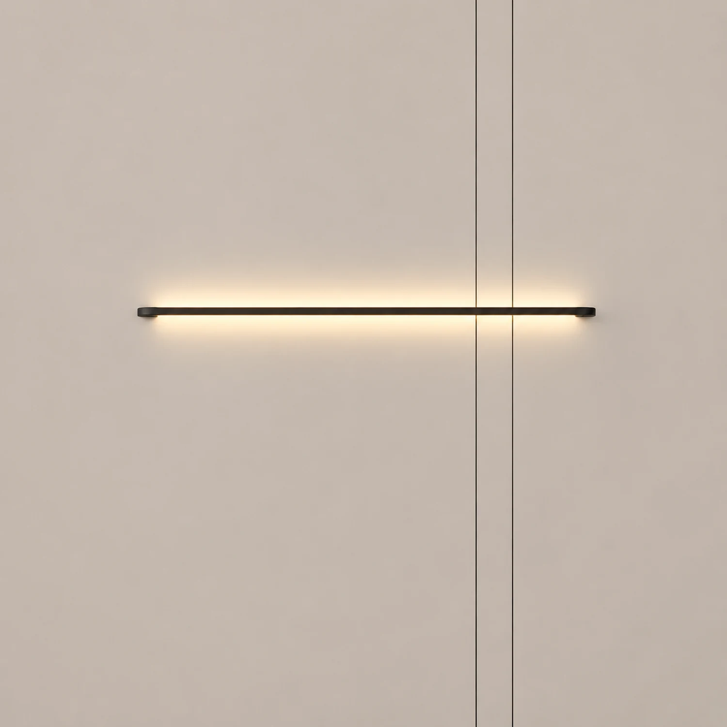 Edge Schlank Linear Wandlampe, 60/80/100/120/150/180/200CM - Lumpaz