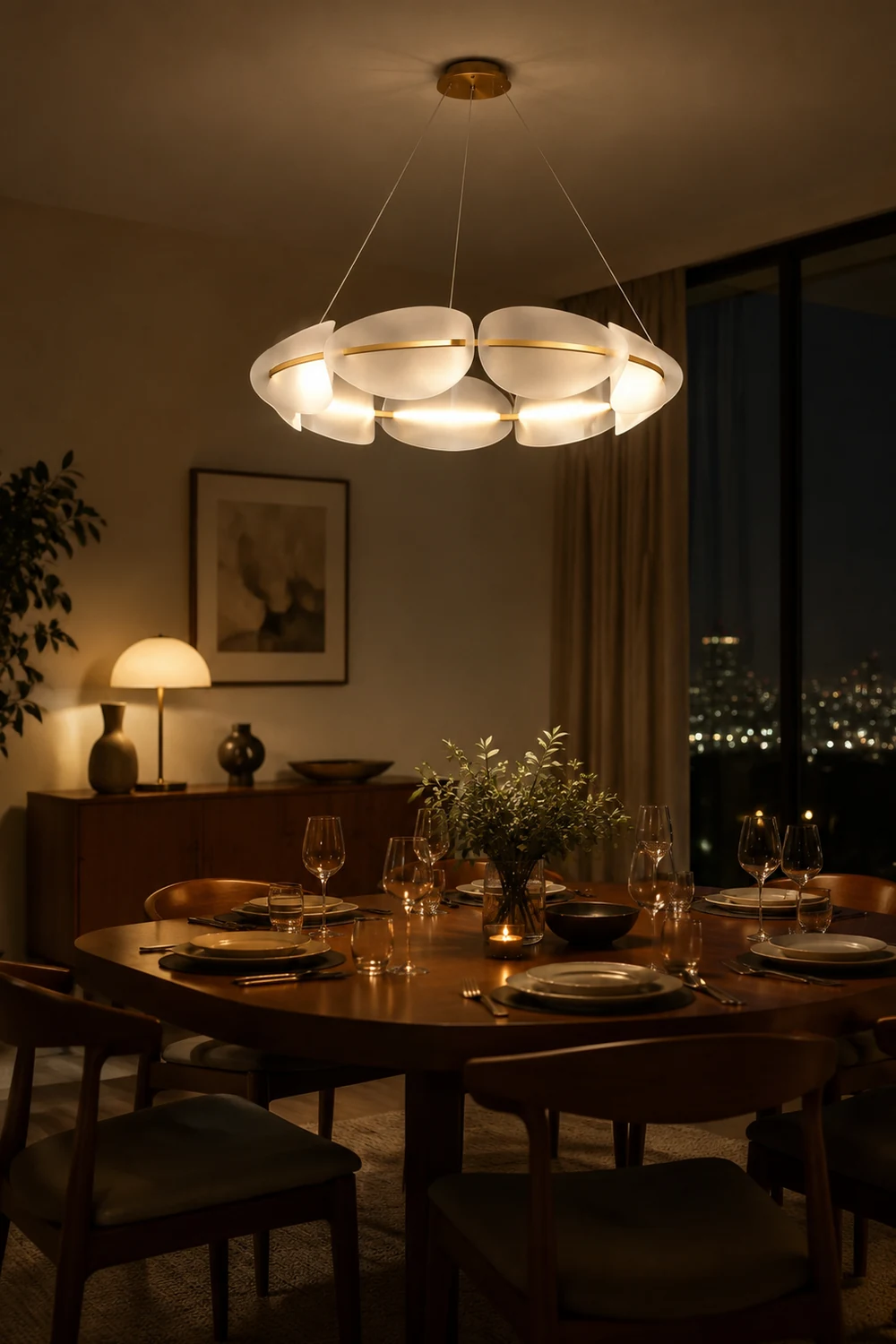 Bella Pendelleuchte Farbtemperatur schaltbar, ∅60/80cm - Lumpaz