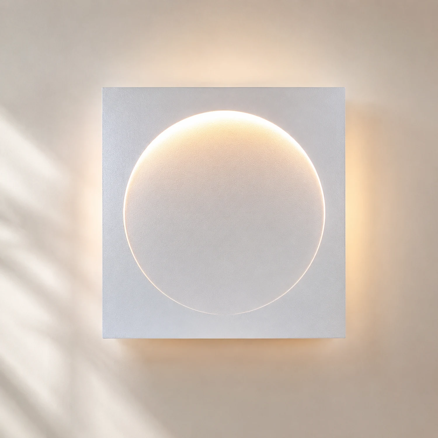 Elif Mond Wandlampe Fernbedienung Dimmbar, 30/40/50cm - Lumpaz