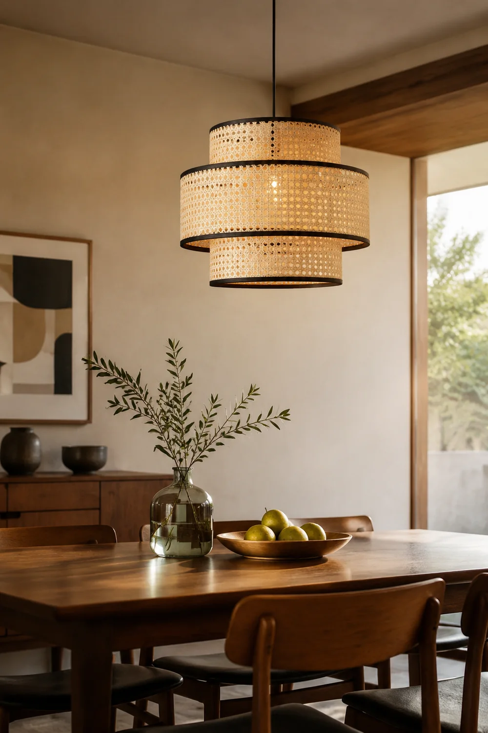 Ritta Pendelleuchte, dreilagig, ∅40/50/60cm - Lumpaz