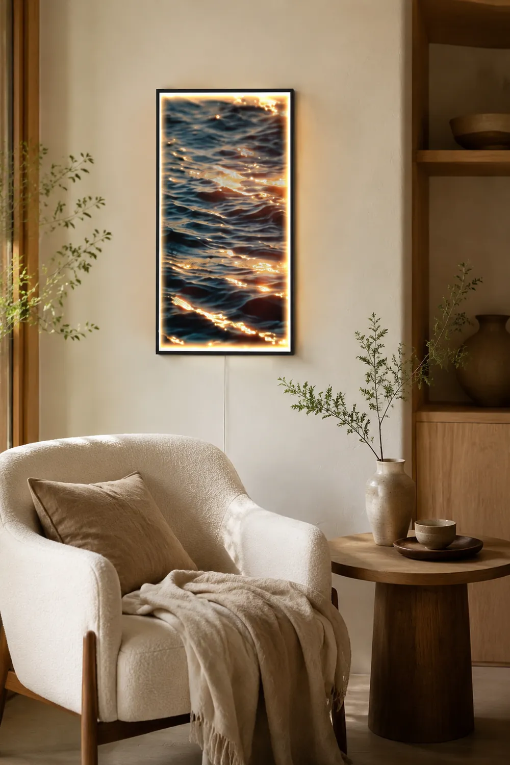 Velia Wandmalerei Lampe Dekorativelampe, 3 Stil - Lumpaz