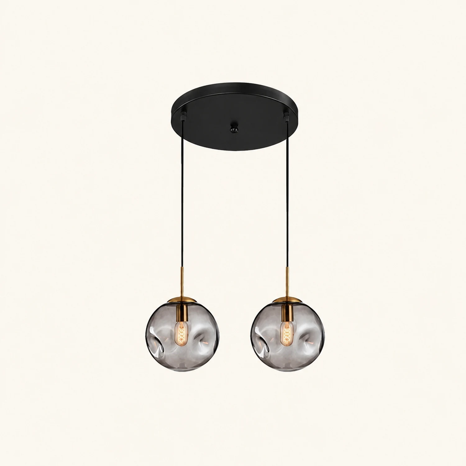 Hailie Cluster Pendelleuchte 2 Farbe, 1/2 Kopf - Lumpaz
