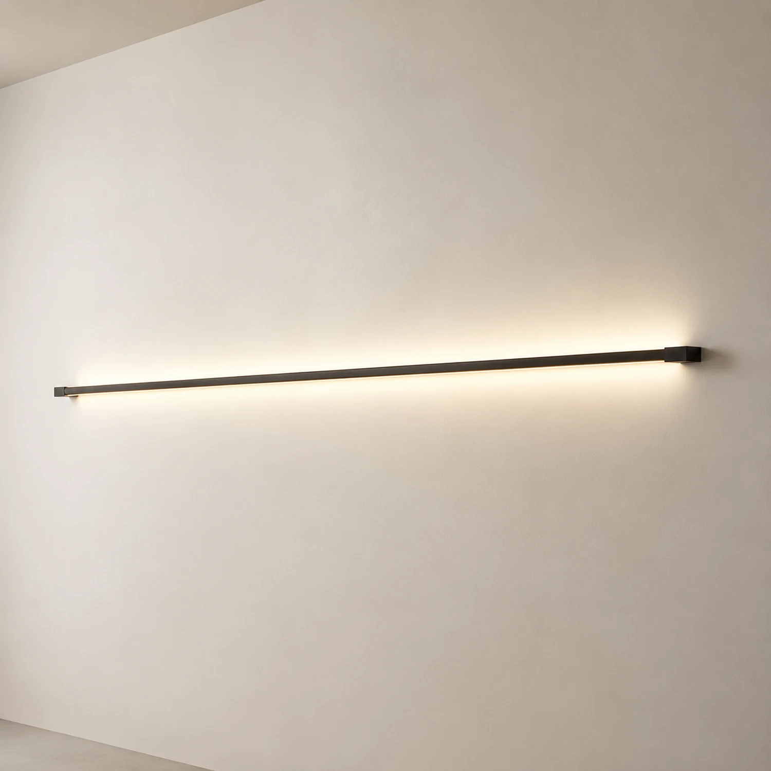 Edge Schlank Linear Wandlampe, 60/80/100/120/150/180/200CM - Lumpaz