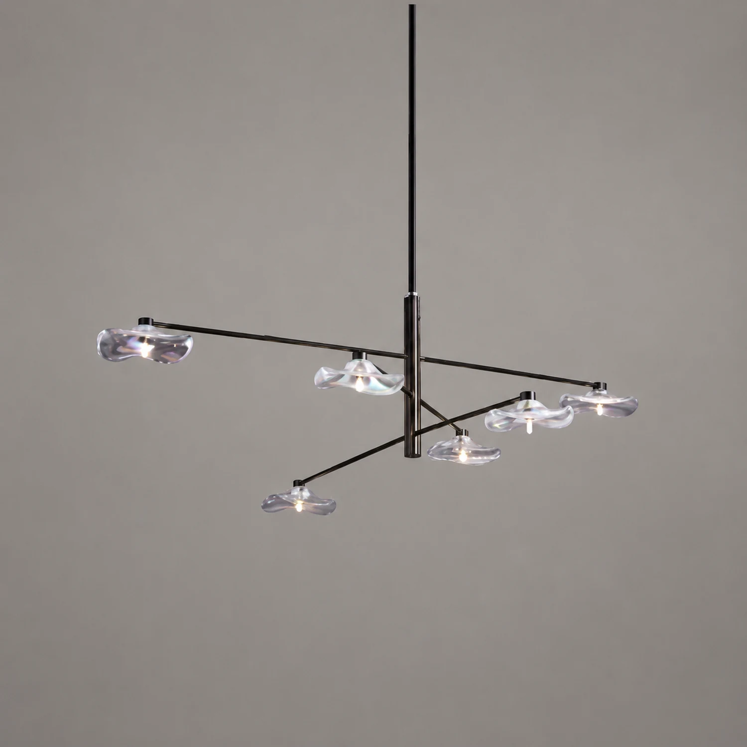 Carins Pendelleuchte 2 Farbe, 6/8 -flammig - Lumpaz