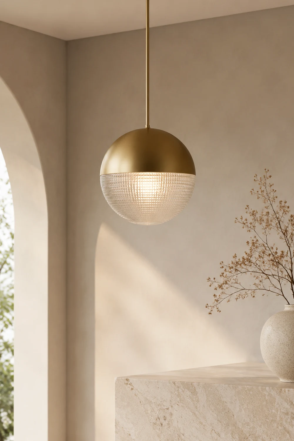 Hailie Pendelleuchte 2 Farbe, ∅20/30cm - Lumpaz
