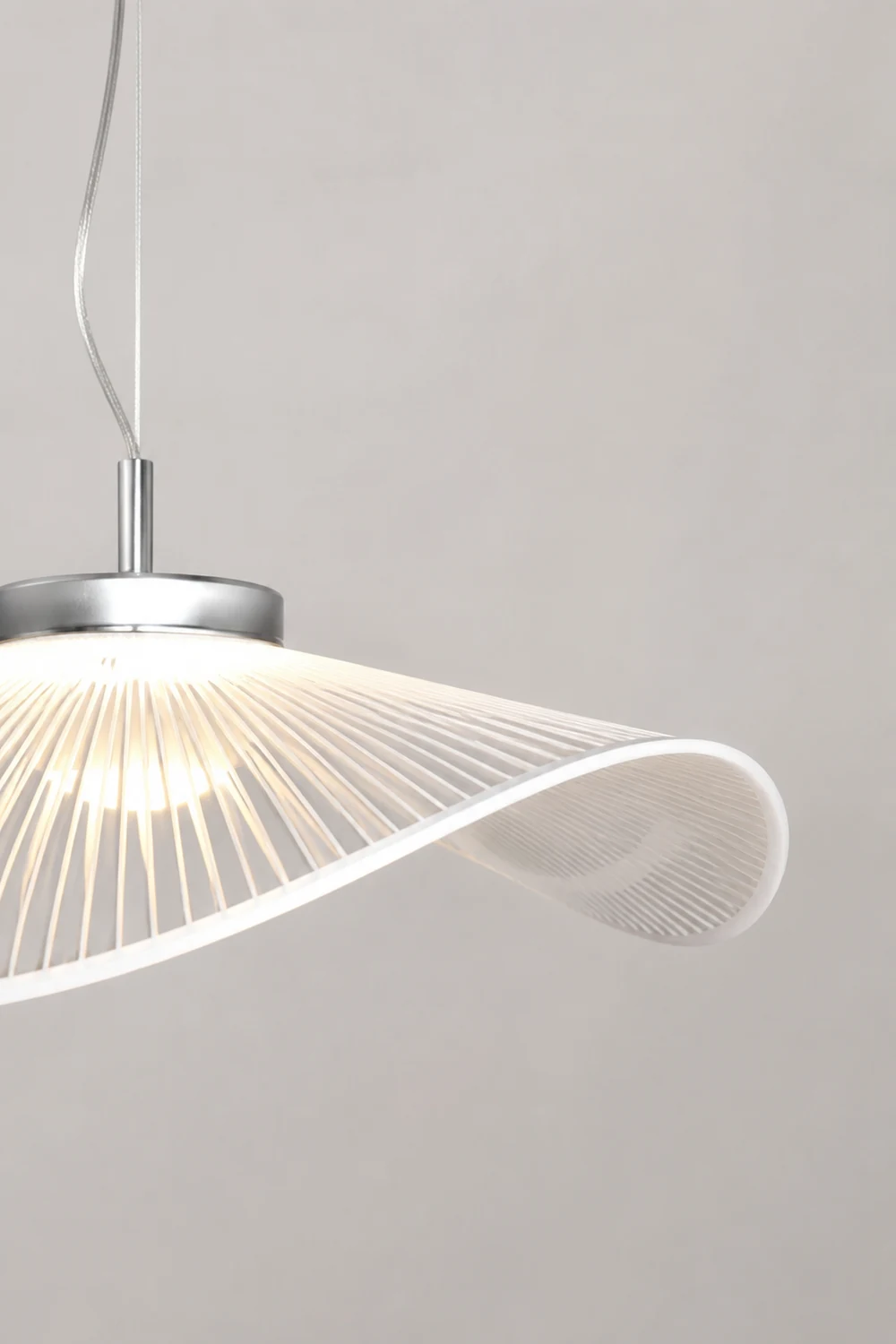 Carins Lotusform Pendelleuchte Farbtemperatur umschaltbar, ∅40/50/60cm - Lumpaz
