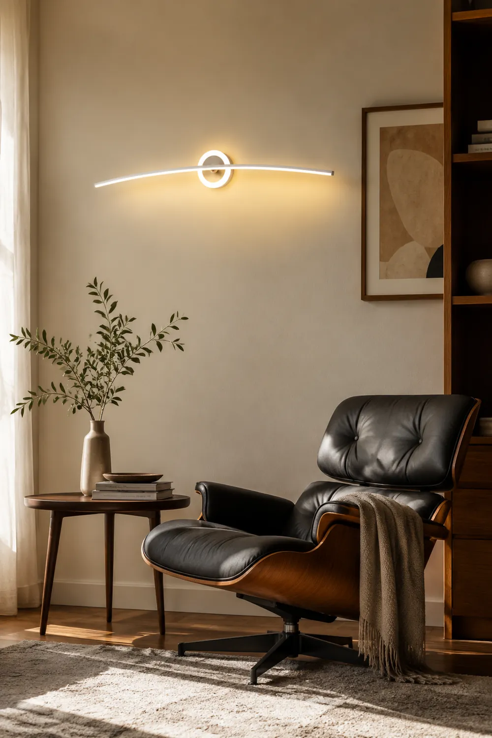 Leigh Wandlampe Vanity Spiegelfront Farbtemperatur umschaltbar, 80/100cm - Lumpaz
