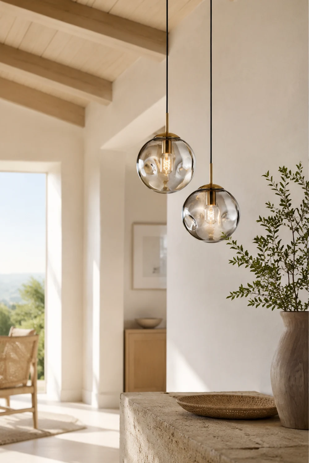 Hailie Cluster Pendelleuchte 2 Farbe, 1/2 Kopf - Lumpaz