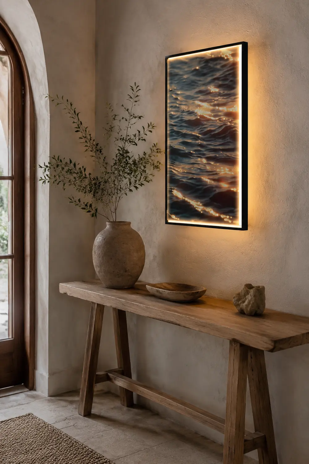 Velia Wandmalerei Lampe Dekorativelampe, 3 Stil - Lumpaz