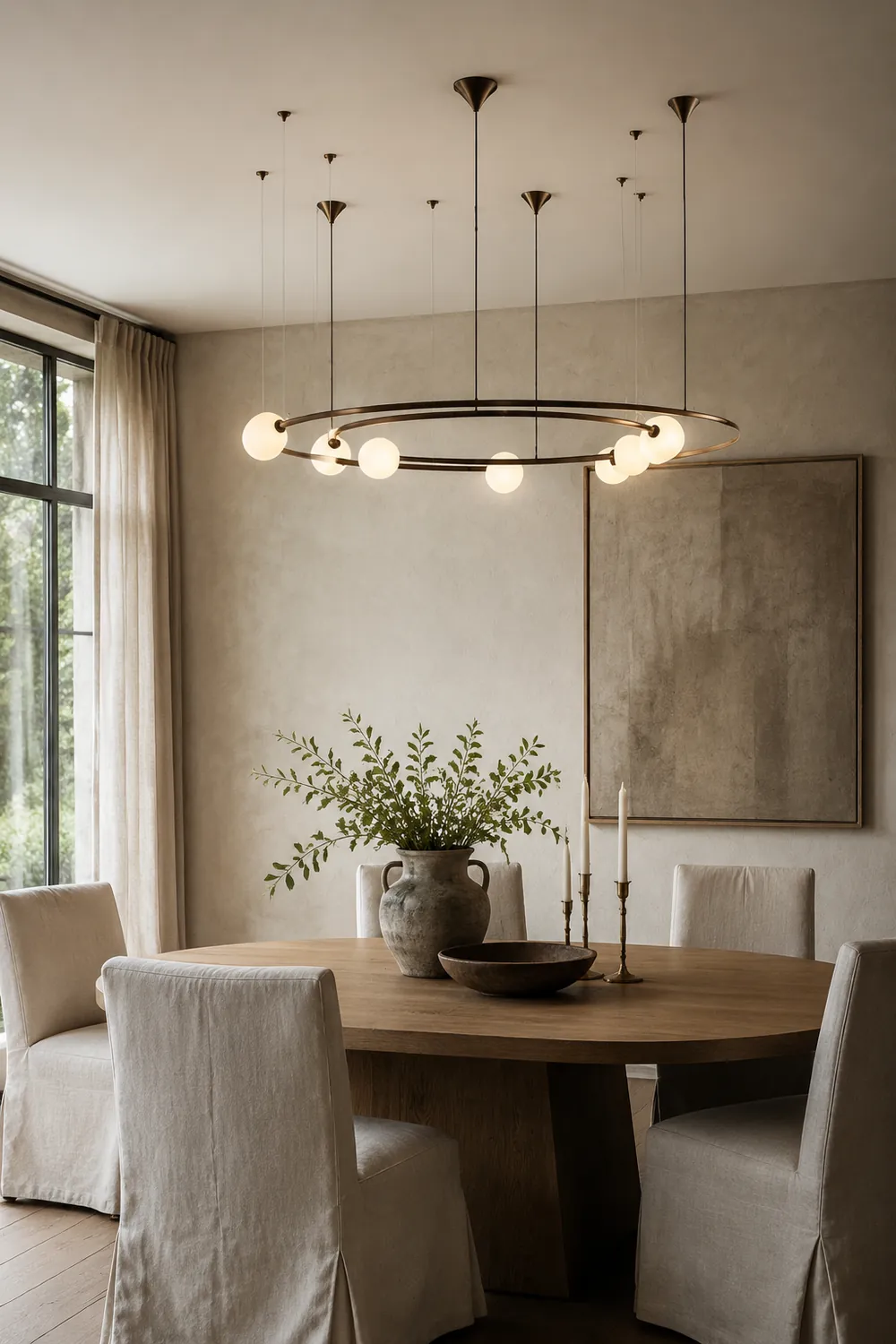 Valentina Pendelleuchte 2 Farbe, ∅80cm - Lumpaz