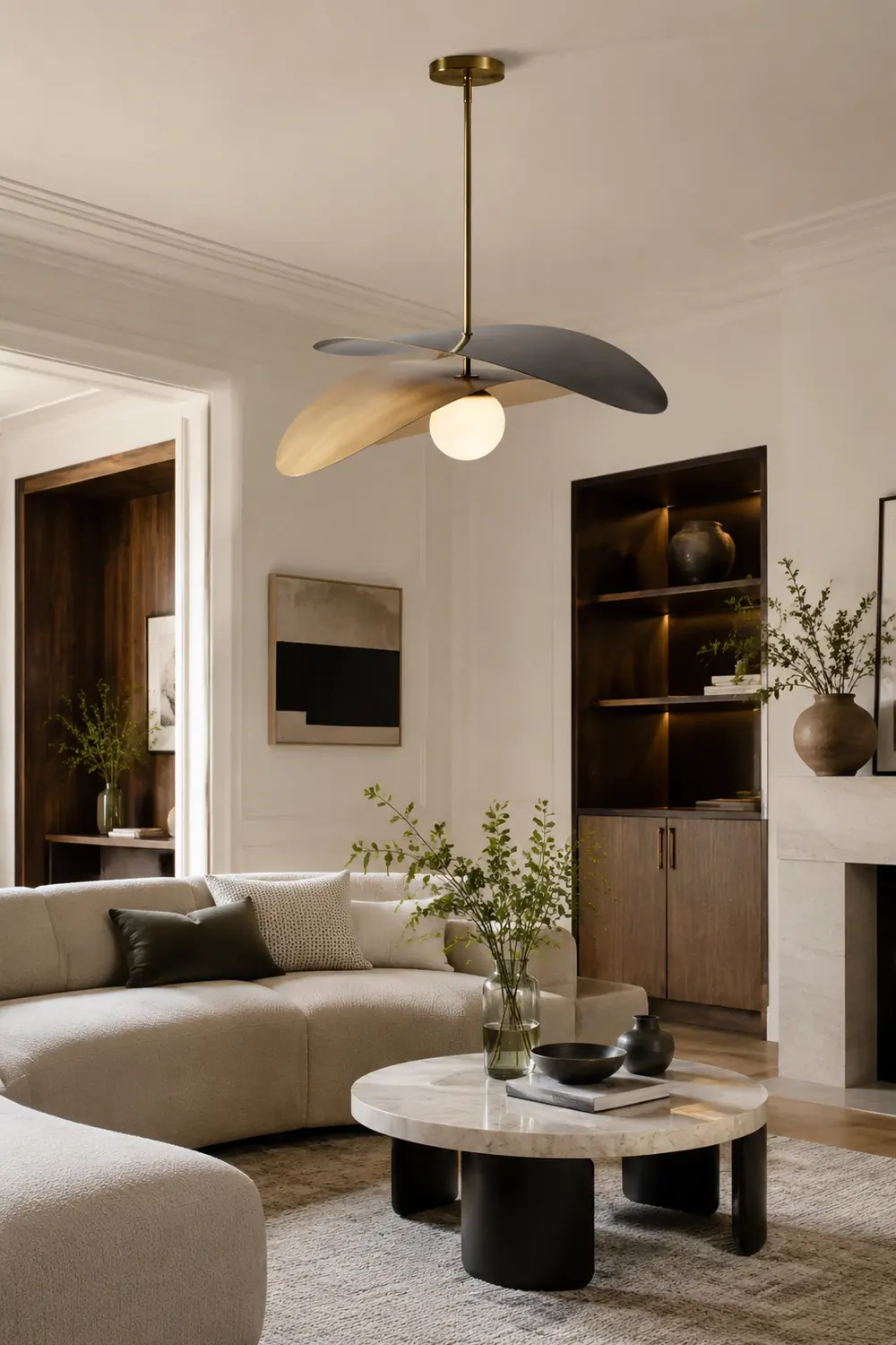 Carins Pendelleuchte, ∅75cm - Lumpaz