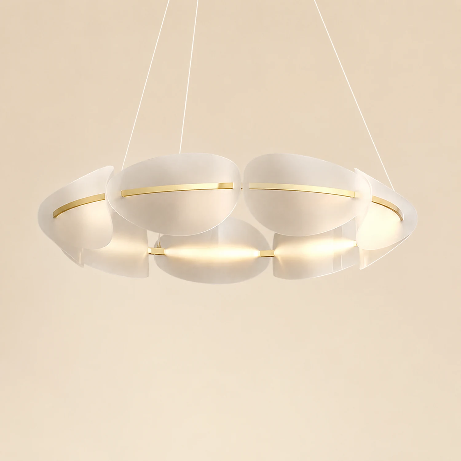 Bella Pendelleuchte Farbtemperatur schaltbar, ∅60/80cm - Lumpaz