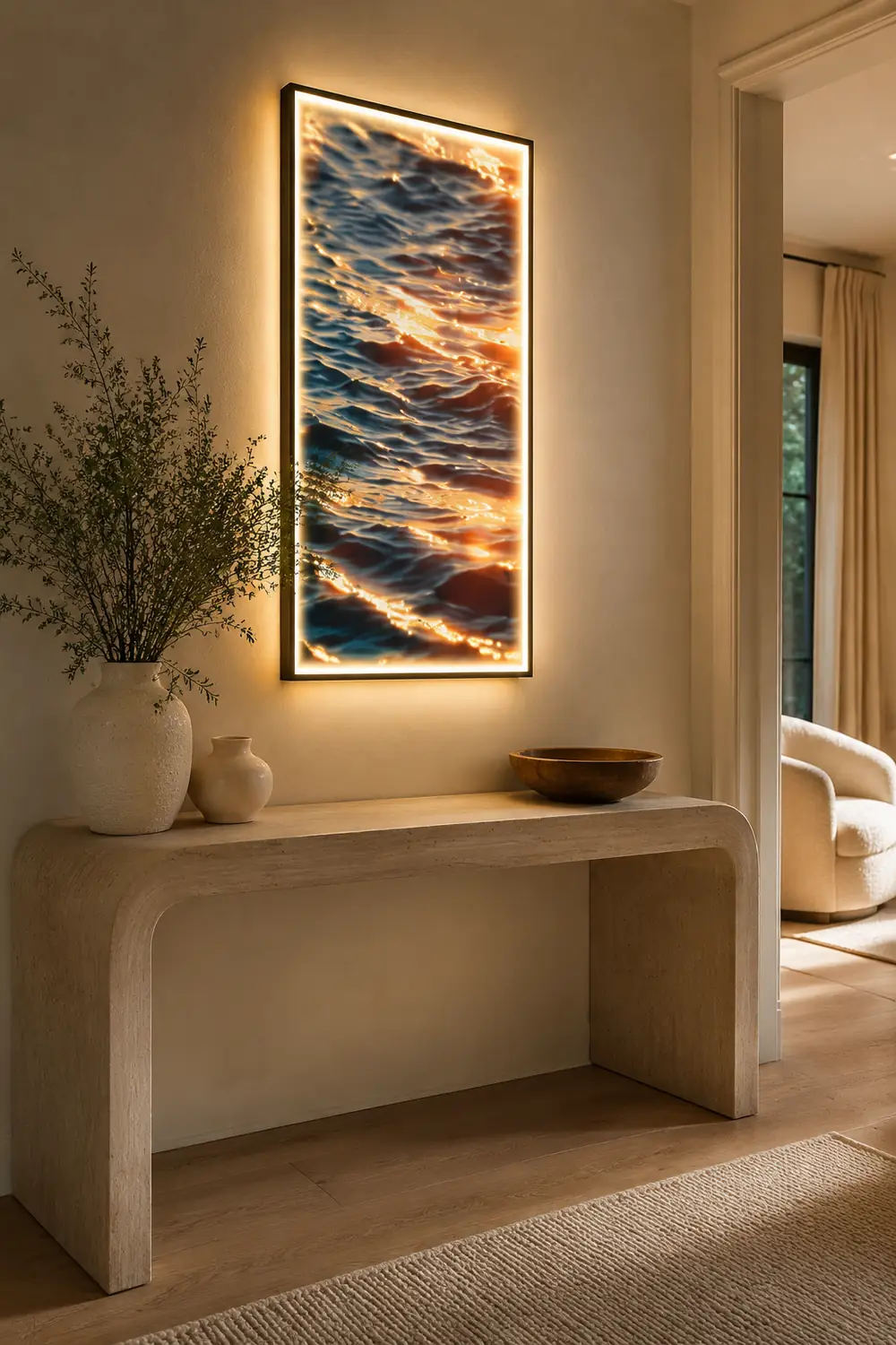 Velia Wandmalerei Lampe Dekorativelampe, 3 Stil - Lumpaz
