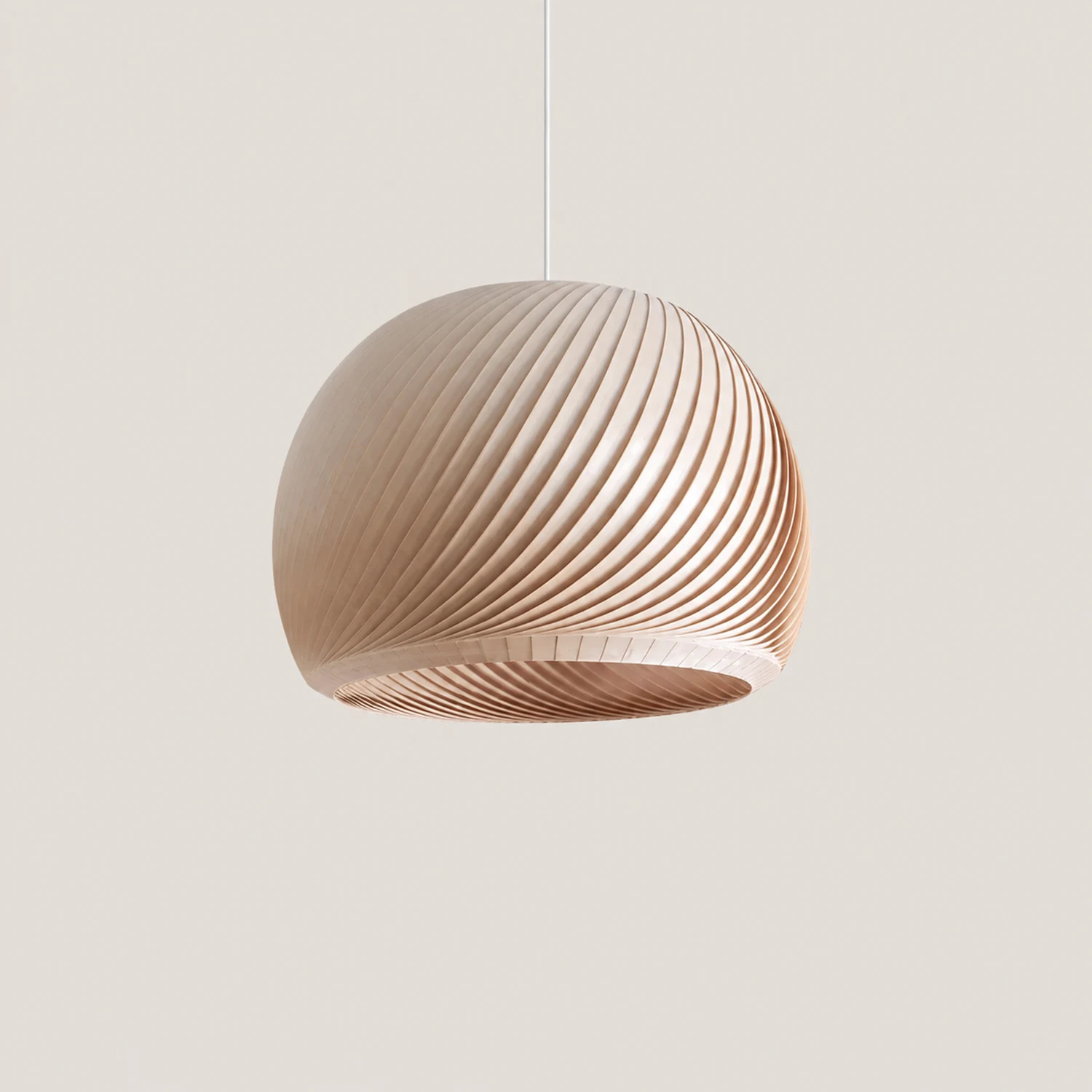 Ozawa Holz Pendelleuchte 2 Farbe, ∅40/50cm - Lumpaz