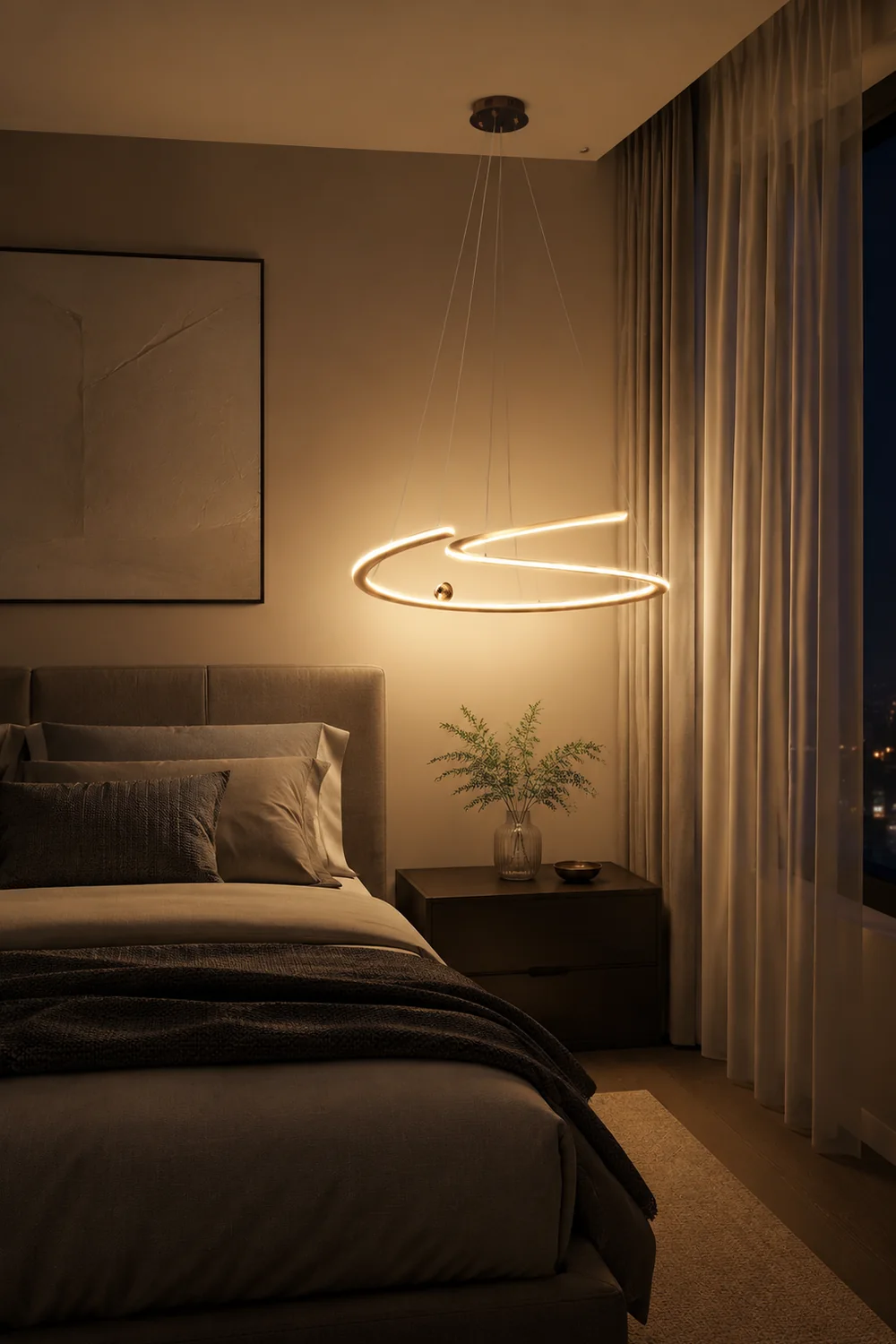 Pendelleuchte, ∅60/80cm - Lumpaz